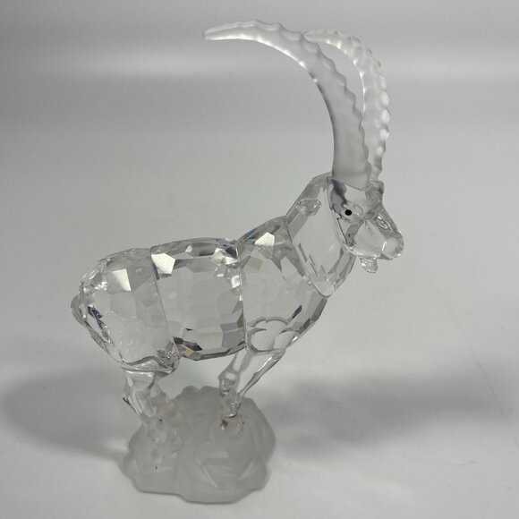 Swarovski Crystal Ibex Endangered Species Figurine 275439 Rare Retired - Picture 7 of 9